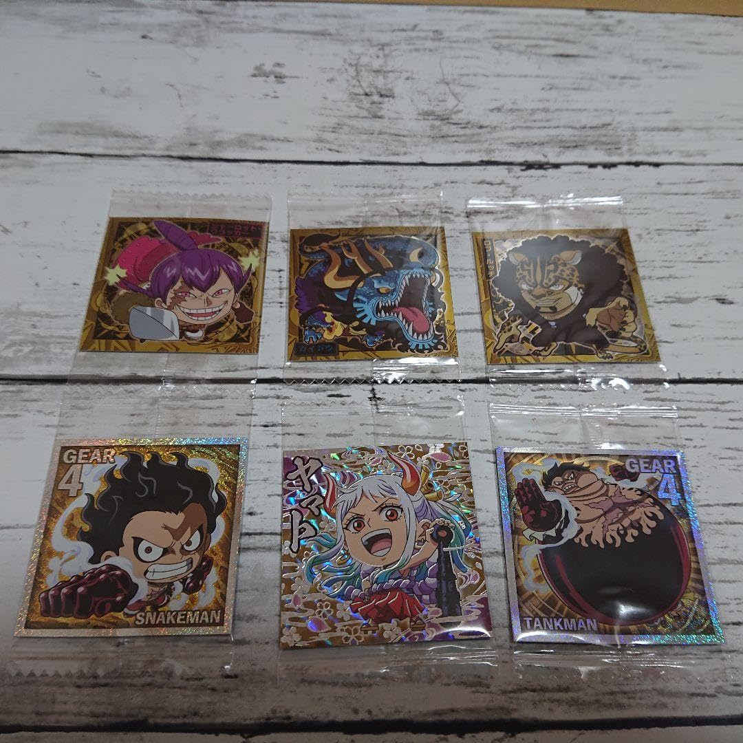 Amazon.co.jp: おまけ6枚ワンピース大海賊 シールウエハース LOG.6