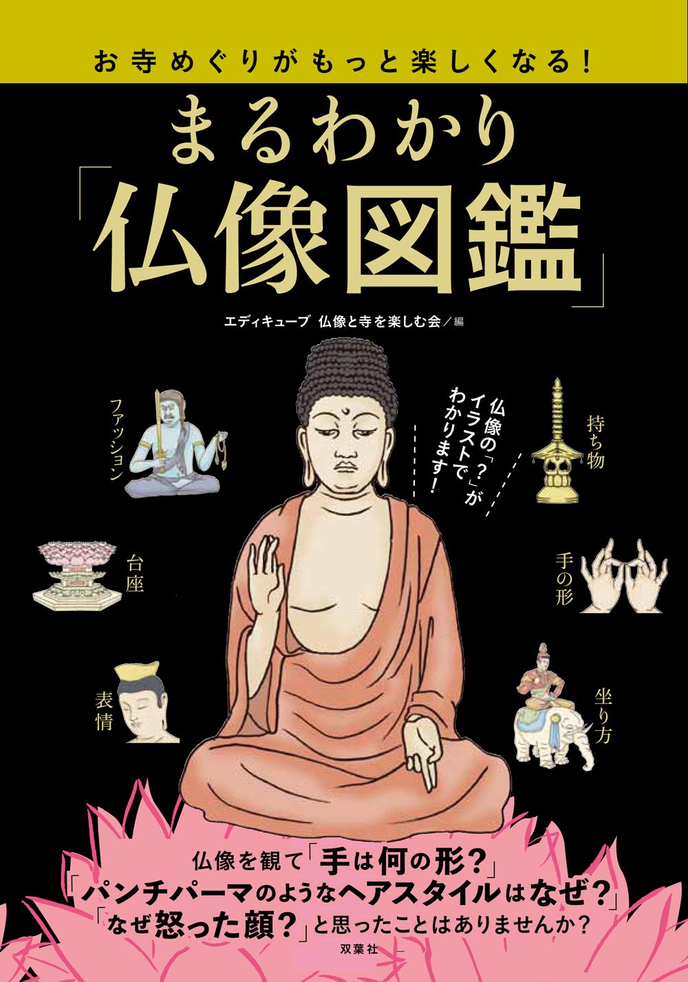 お寺めぐりがもっと楽しくなる まるわかり 仏像図鑑 エディキューブ 仏像と寺を楽しむ会 エディキューブ仏像と寺を楽しむ会 本 通販 Amazon