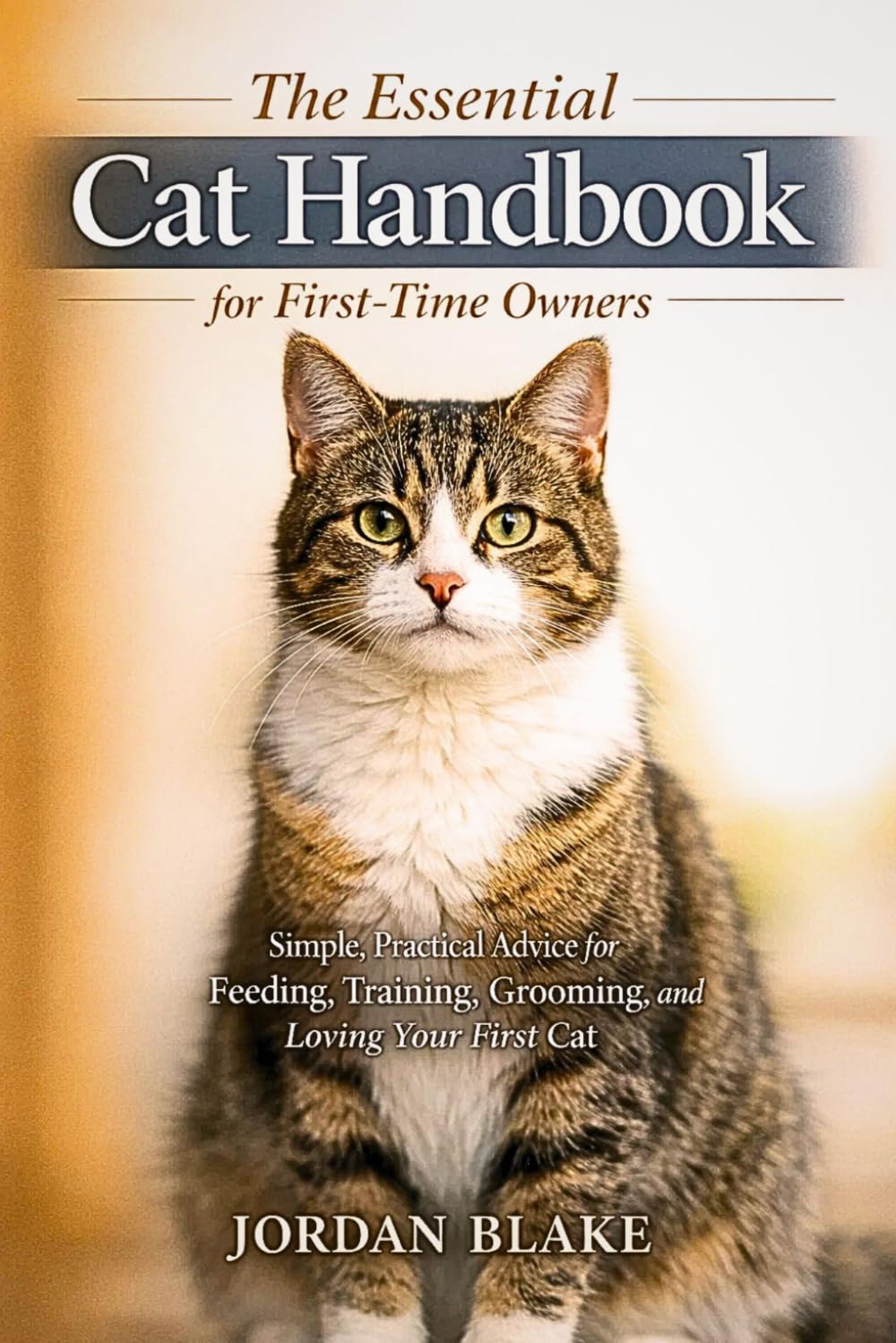 The Essential Cat Handbook for First-Time owners: Simple, Practical Advice for Feeding, Training, Grooming, and Loving Your First Cat