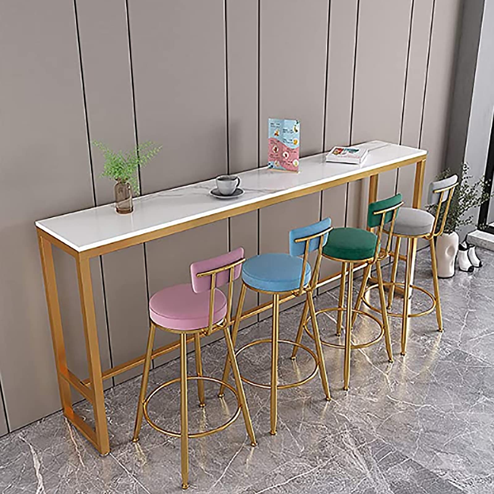 Amazon｜2ピースバーススツール、H 75cm、ノルディックイン