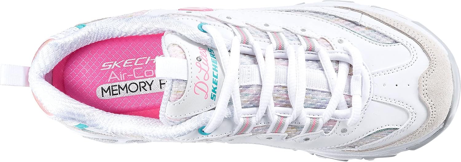 Skechers Women's D'Lites-Life Saver Memory Foam Lace-up Sneaker - Picture 54 of 62