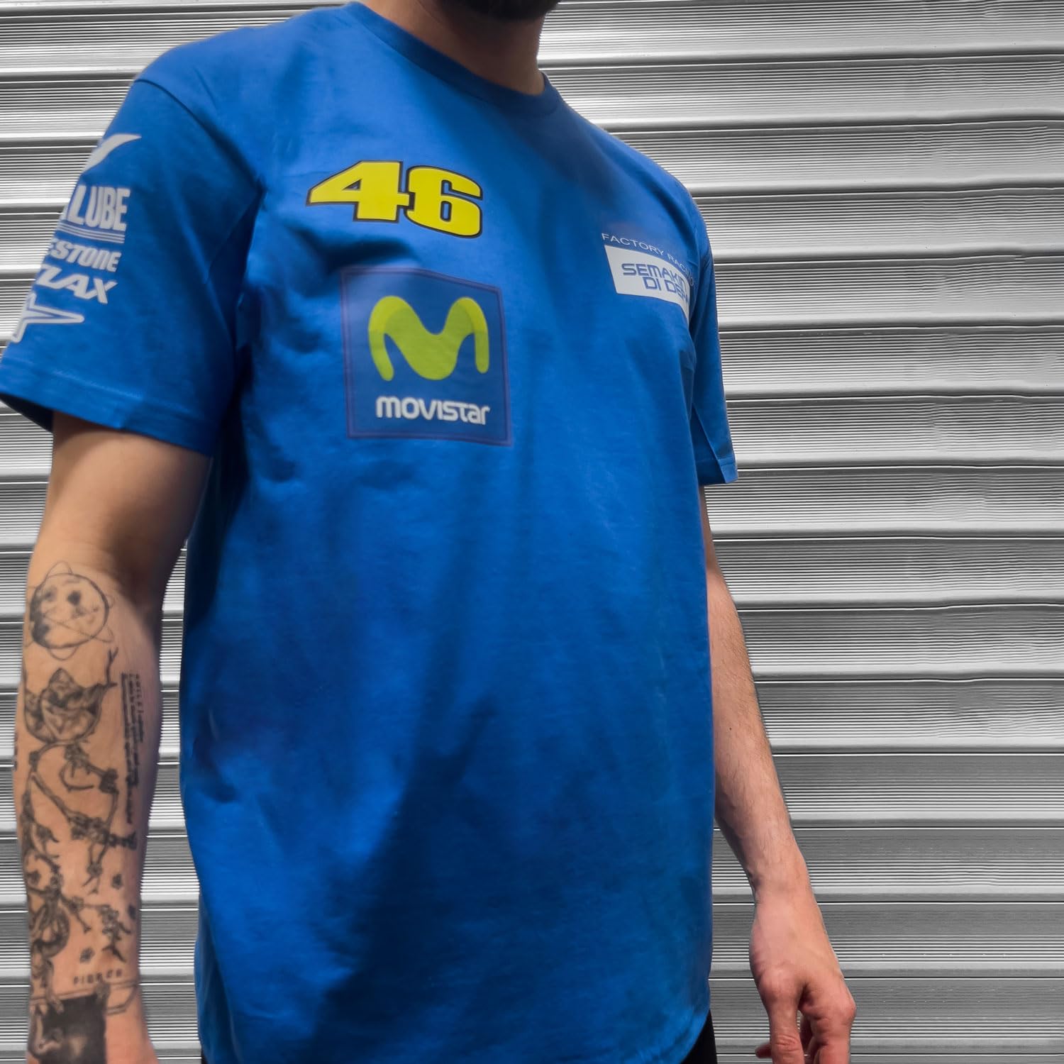 Yzr M1 Factory Racing T-shirt pour homme YZF R1 R6 Yoshimura Moriwaki
