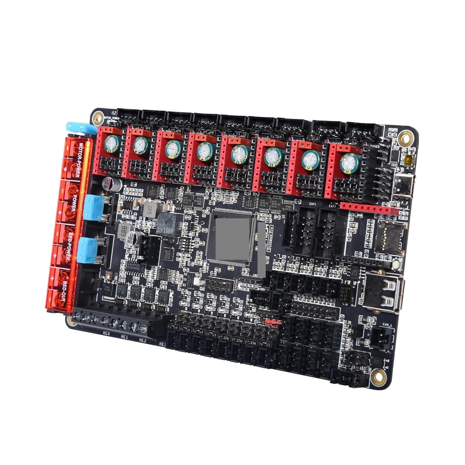Accessoires D'imprimante 3D De Carte Mère, Compatibles Avec BIGTREETECH,Klipper,(Octopus Pro 446 RJ11,With TMC5160T Prox4)