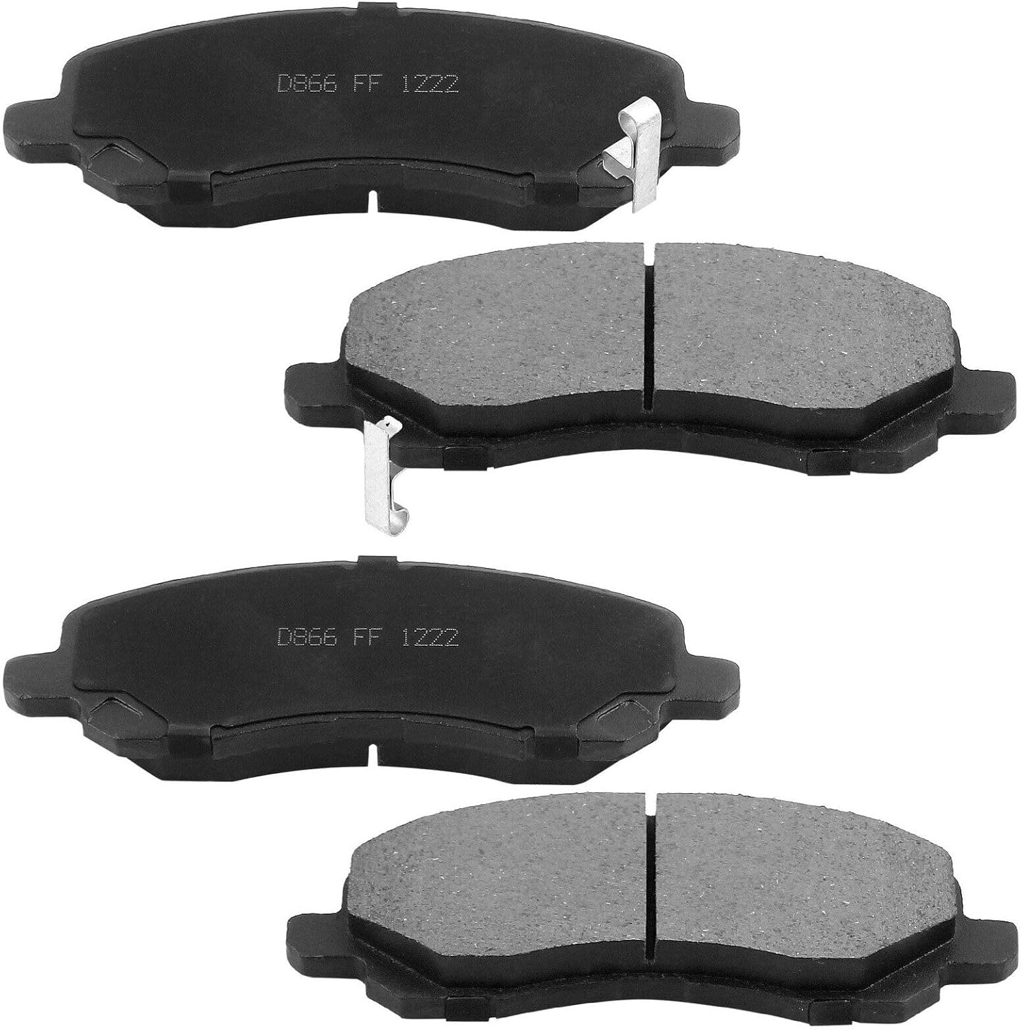 Front Ceramic Brake Pads & Brake Cleaner +Fluid for Jeep for Compass for Patriot,for Mitsubishi for Eclipse for Galant for Lancer for Outlander for Outlander SPOR