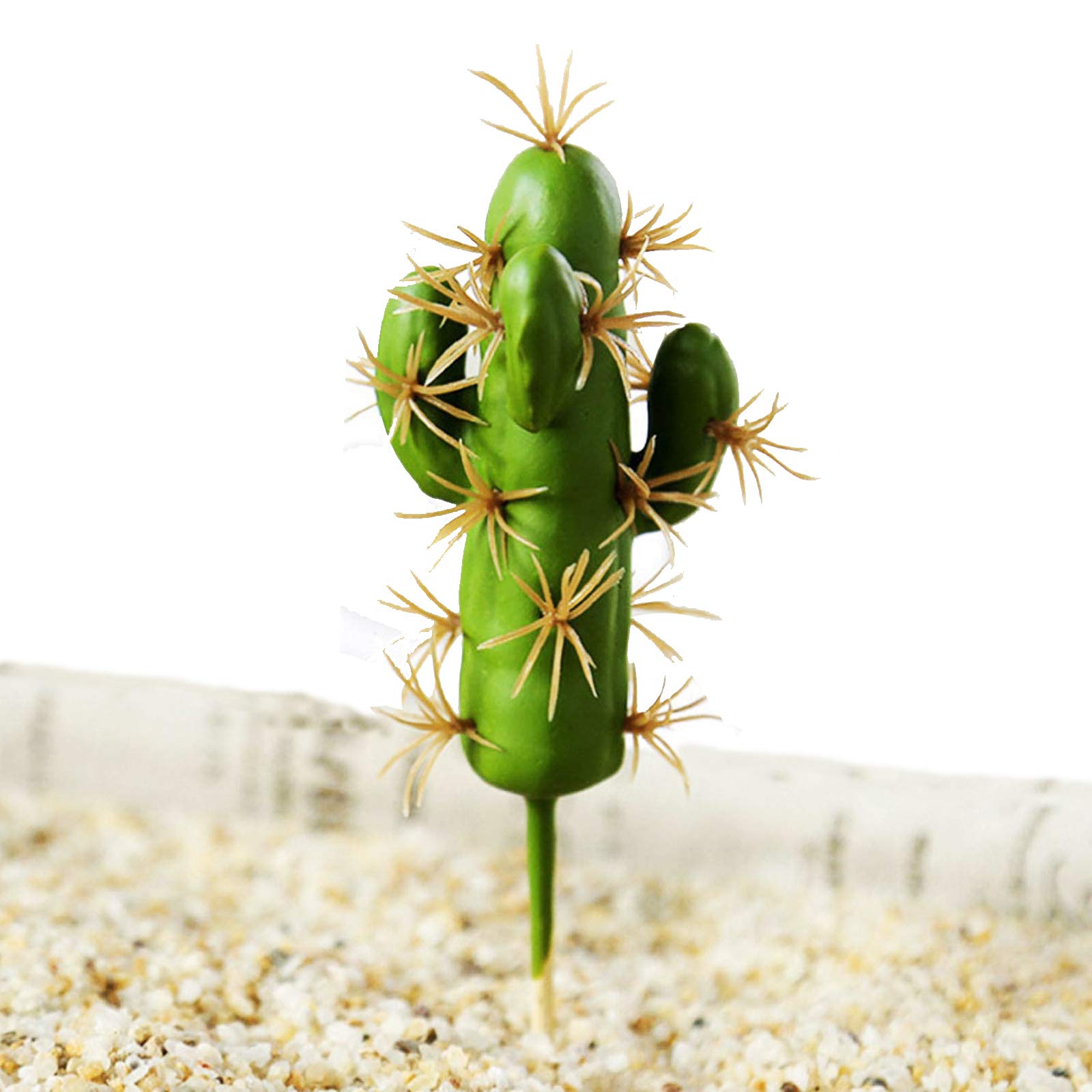 Cayway 10 Pz Succulente Piante Artificiali, Cactus di Artificiali Piante Grasse Finte Decorative Uncotted Faux Flower Succulente per Parete DIY Home Decor