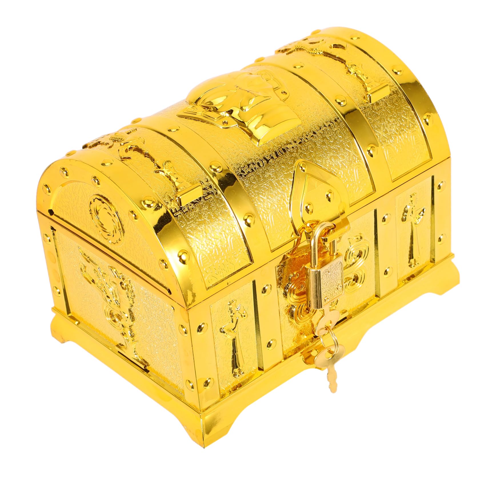 KESYOO Treasure Chest Educational Box Ancient Design for History Learning Travel Family Games Portable Adventure for Hands Fun