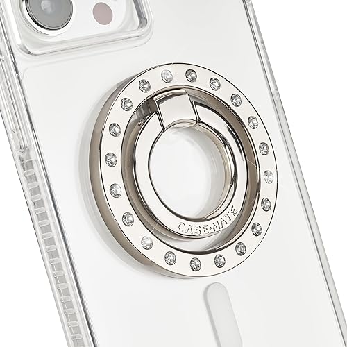 Case-Mate Agarre magnético para teléfono y soporte para teléfono, soporte magnético para anillo para iPhone, accesorios MagSafe extraíbles para