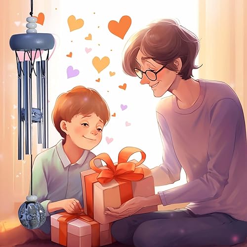 Miniatura 5 de Campanillas de viento pequeñas para exteriores, mini campanillas de viento para interiores, con atrapador de viento, adecuadas como regalo,