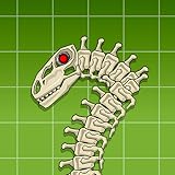 Brontosaur Dino Fossils Robot