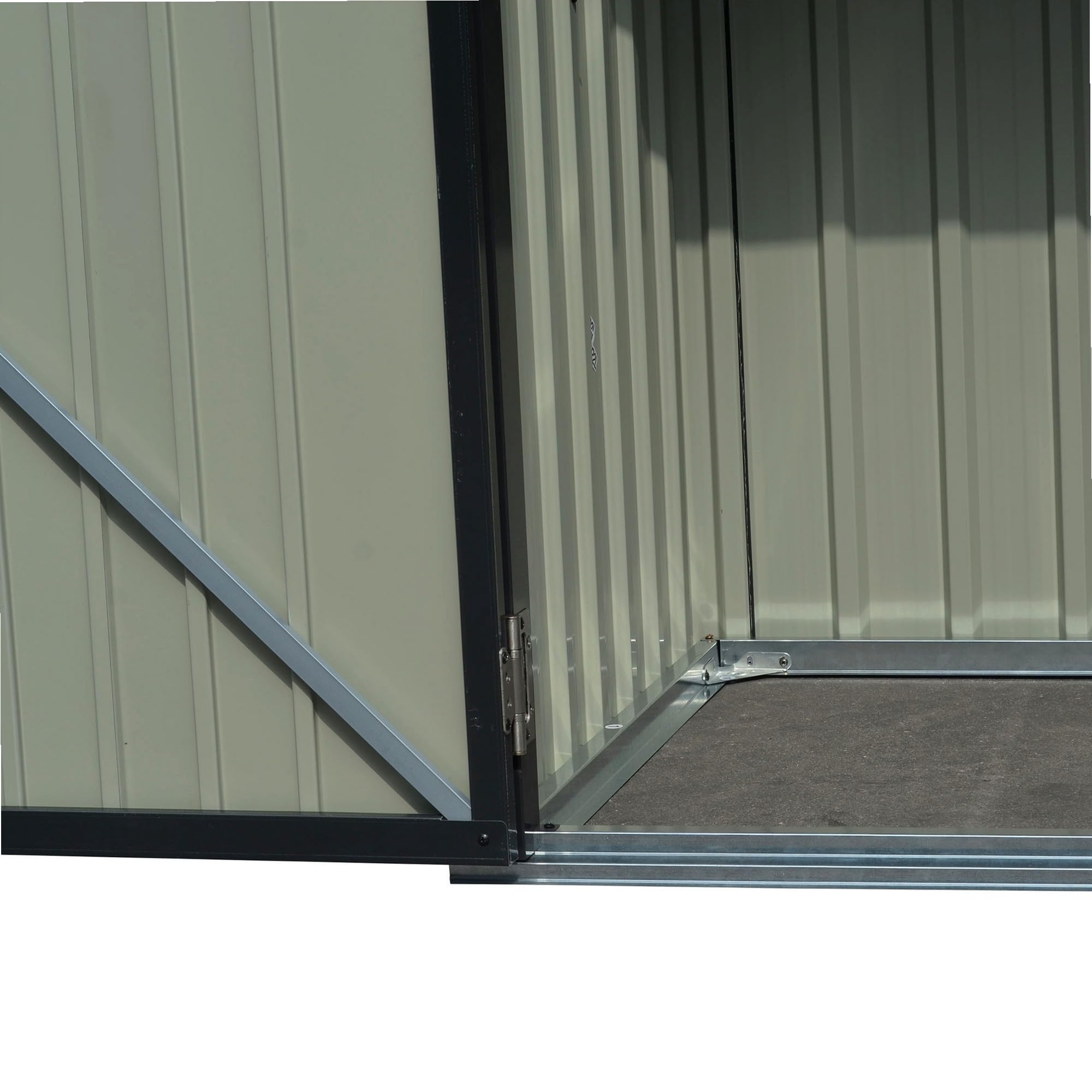 szopa ogrodowa metalowa 1,3 m² 1,47x0,86 H1,34m