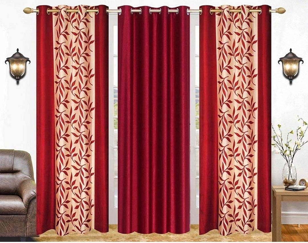 See full amazon price history chart for Soulful Creations Polyester Curtain, 9 Feet, Maroon Kolvri, Pack of 3 Soulful Creations Polyester Curtain, 9 Feet, Maroon Kolvri, Pack of 3 (B08DMPRGL2) Amazon Price History, Amazon Price Tracker