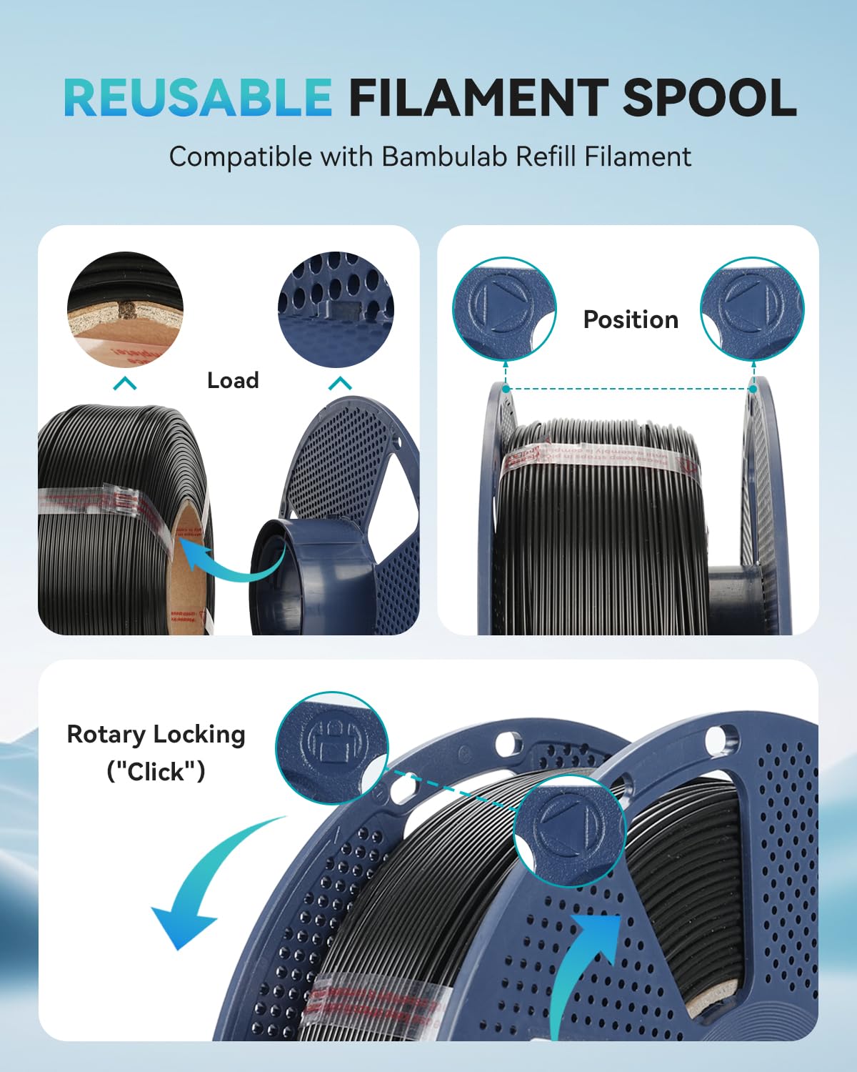 SUNLU PLA Plus 2.0 Schnelles 3D Drucker Filament 1.75mm, Upgrade PLA+ Filament für Schnelldruck (50-600mm/s), Höhere Zähigkeit & Schichthaftung, ±0.02mm Präzision, 1kg Spule (Schwarz)