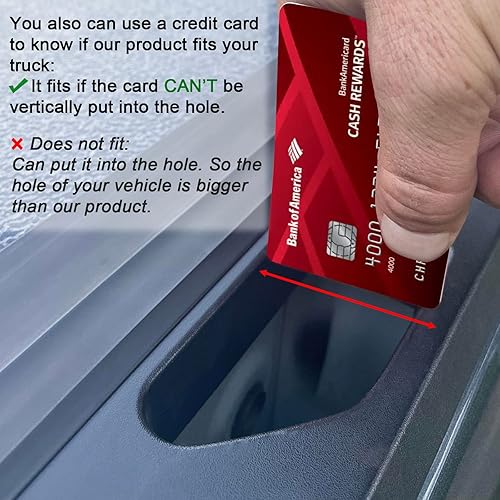 Miniatura 3 de TOPINSTALL Fundas de silicona mejoradas compatibles con SilveradoSierra 1500 2019-2024 y Chevy SilveradoGMC Sierra 2500HD 3500HD 2020-2024, tapas de