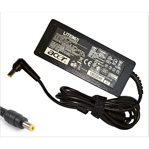 Acer 65W Adapter-Charger for Aspire E5 A315 (with Cable)