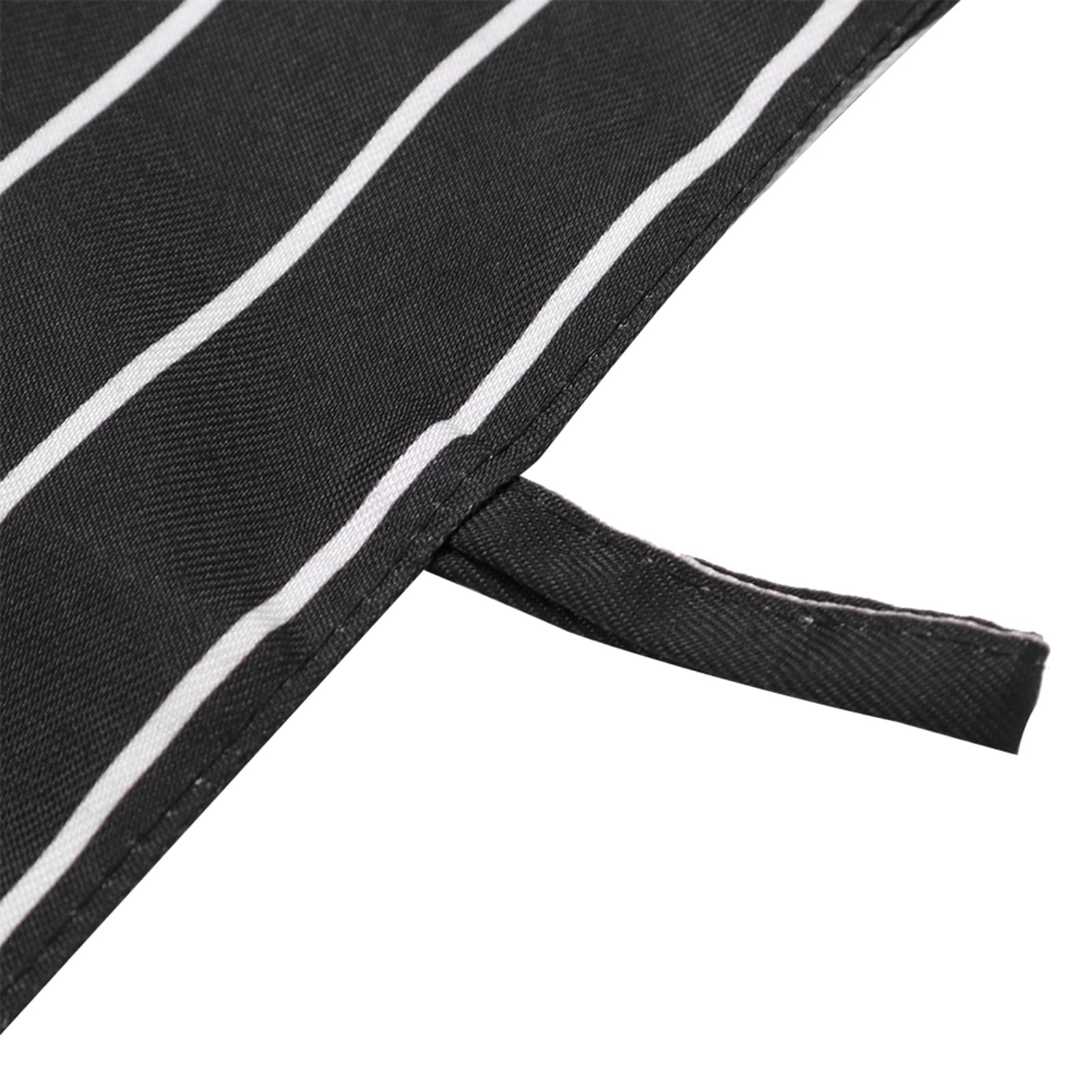 Horeca chef halsdoek - zwart geruit | A261