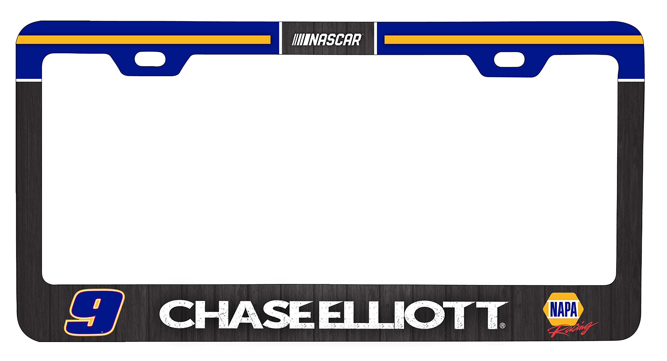 R and R Imports Chase Elliott #9 Metal License Plate Frame