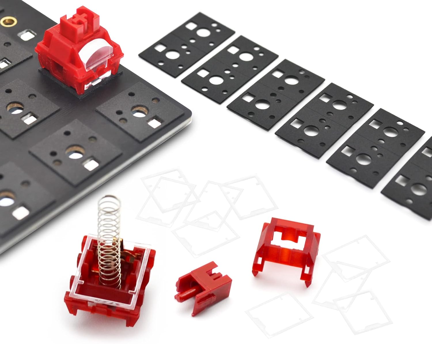 YIMAGUJRX RUNJRX Keyboard Switch Film Poron Switch Pad