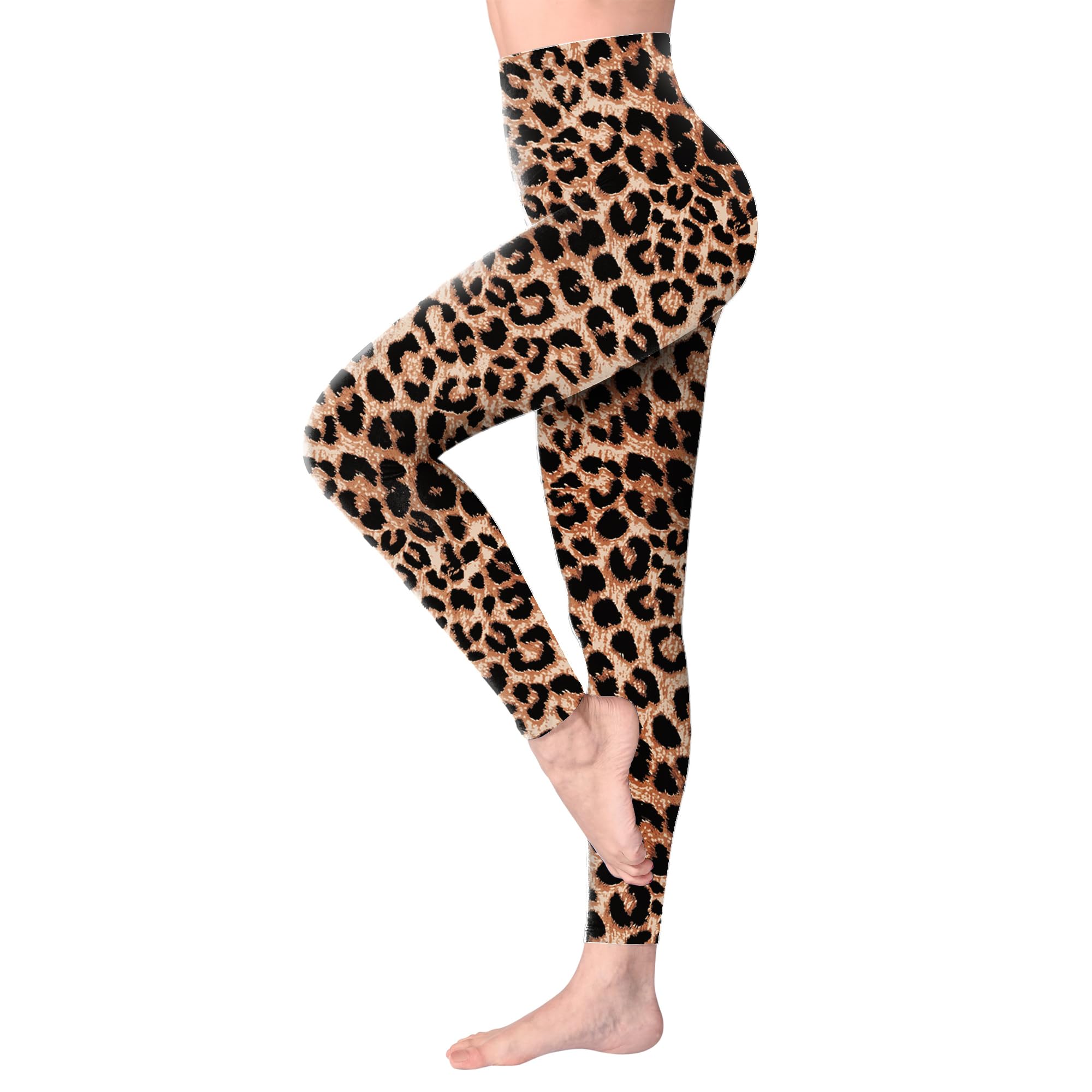 SINOPHANT Leggins Vita Alta Donna, Leggings Donna Fitness Pantaloni Yoga Controllo della Pancia Opaco Elastici Morbido per Sportivi o Casual
