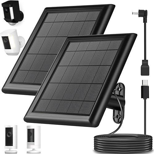 Miniatura 7 de Panel Solar Ring (2.ª generación), Cargador de Panel Solar Ring de 5W con Soporte para Stick Up Camera & Pro, Spotlight Plus & Pro, Stick Up Cam