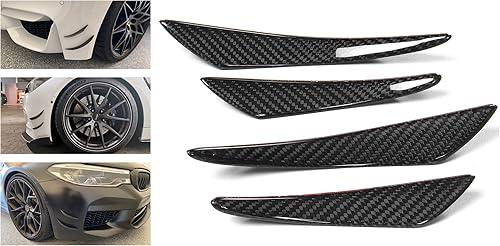 Fibra de carbono Canards parachoques delantero Fit BMW E92 F30 F80 F82 335i 435i M2 M3 M4 G20 G30 F90 CF