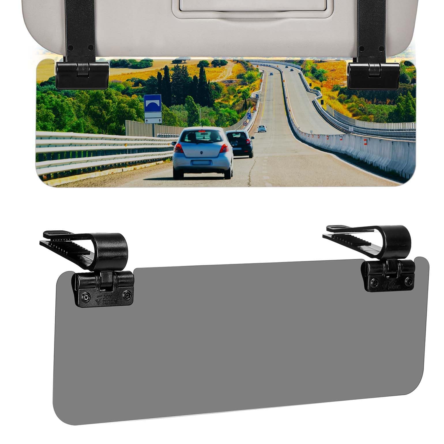 Polarised Sun Visor Extender for Seat Ibiza Mk5 KJ 2017-2026