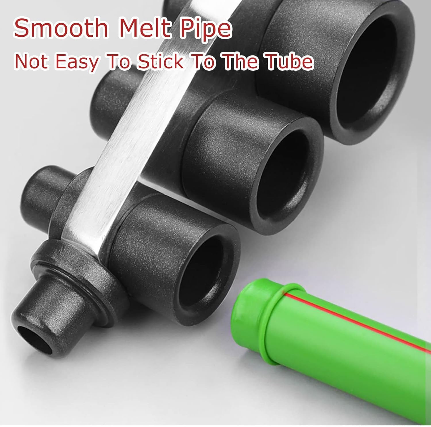 Máquina de Soldadura por fusión de tuberías, máquina de Soldadura por fusión de Tubos de plástico, con/Tijeras + Kit de Caja, para soldar (20-32 mm/20-63 mm) tuberías Ppr/PE/PP,32#