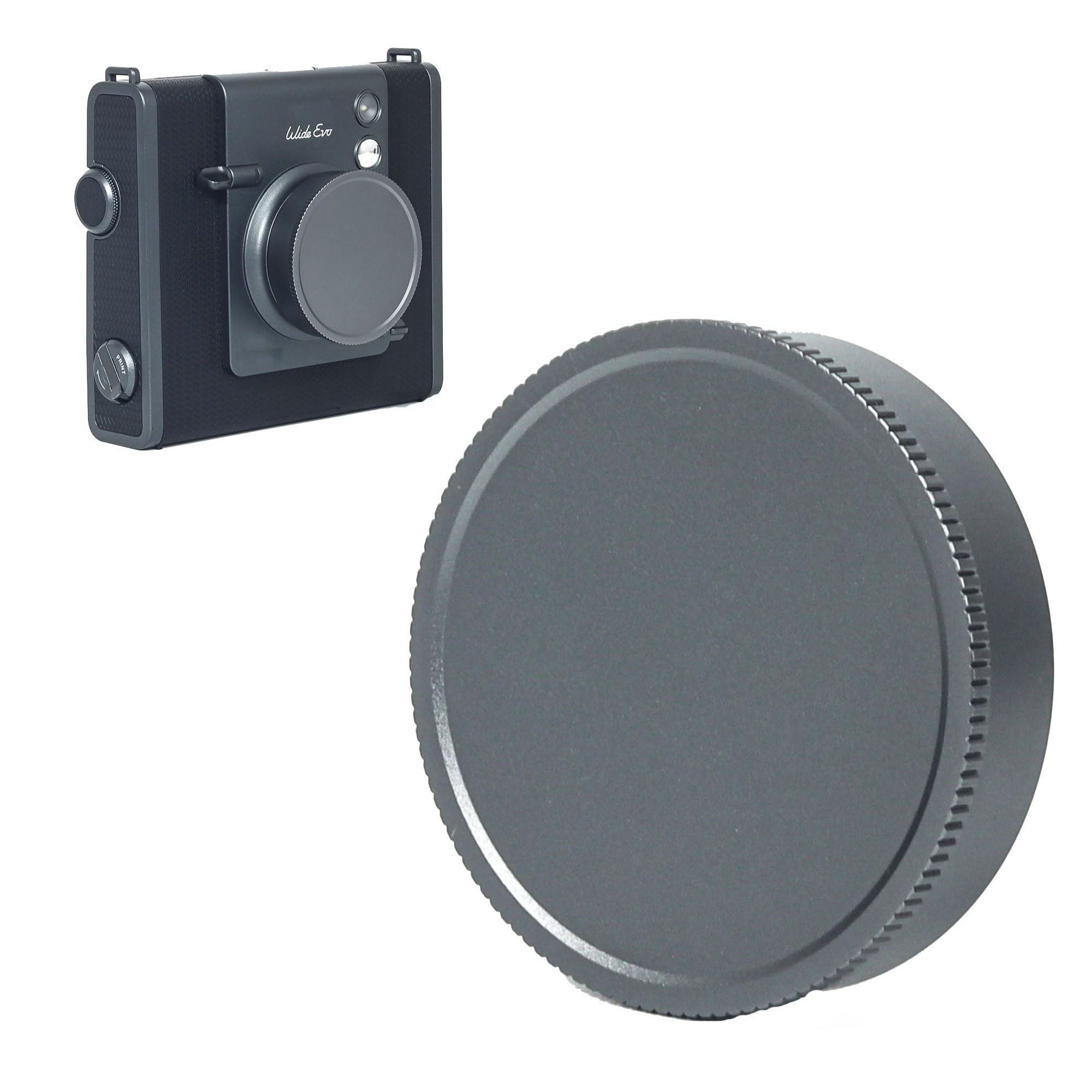 Lens Cover for Wide EVO, Aluminium Alloy, Anti Scratches, Dust Proof, Accessories for Wide EVO Lens Cover with Anti Loss String and Storage Bag (Grey)-image-5