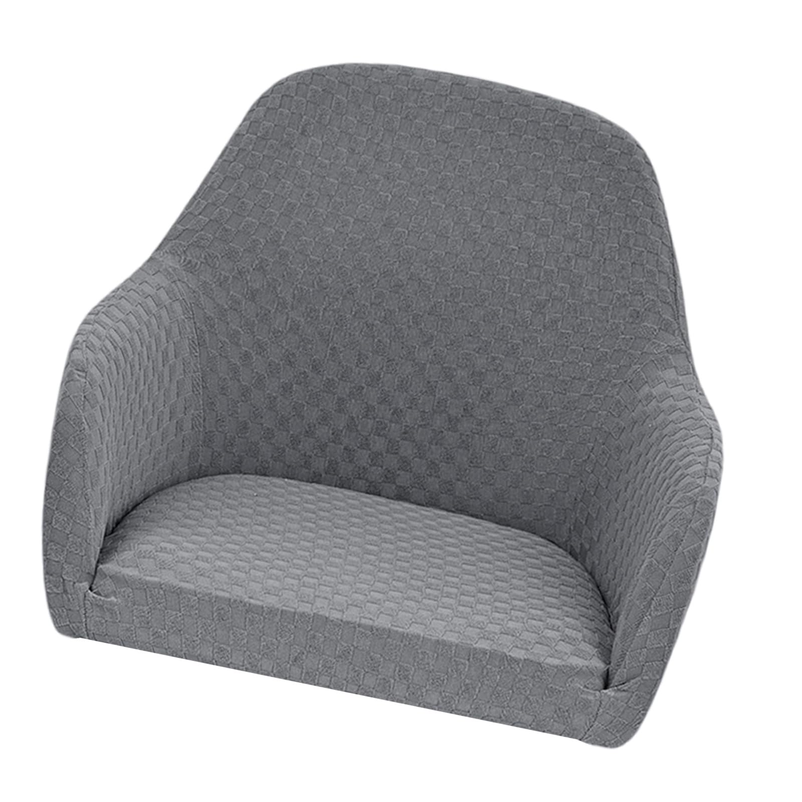 Jazuaiao Elastics Waterproofs Dining Chair Cover Stretch to Most Chairs Spill Resistant Polyester Slipcovers for Hotel Use Quick Installion Stretchy Chair Protectors