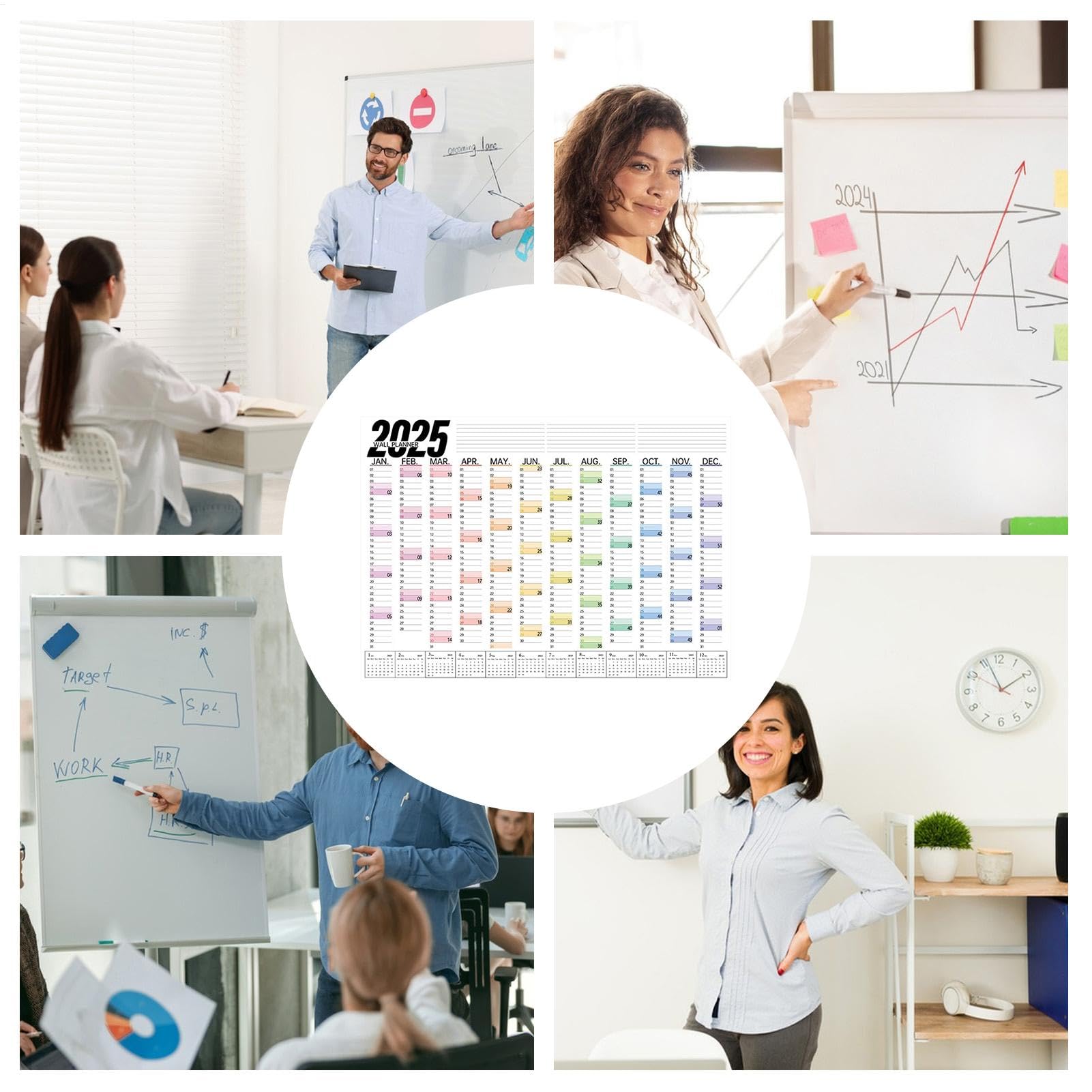 Calendario da parete annuale 2025, Calendario da parete 2025 12