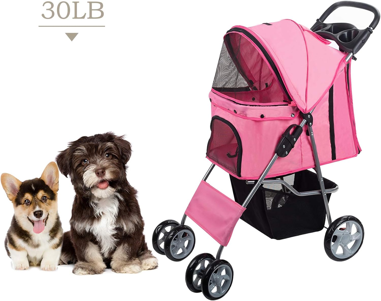 passeggini per cani a zampa d'elefante