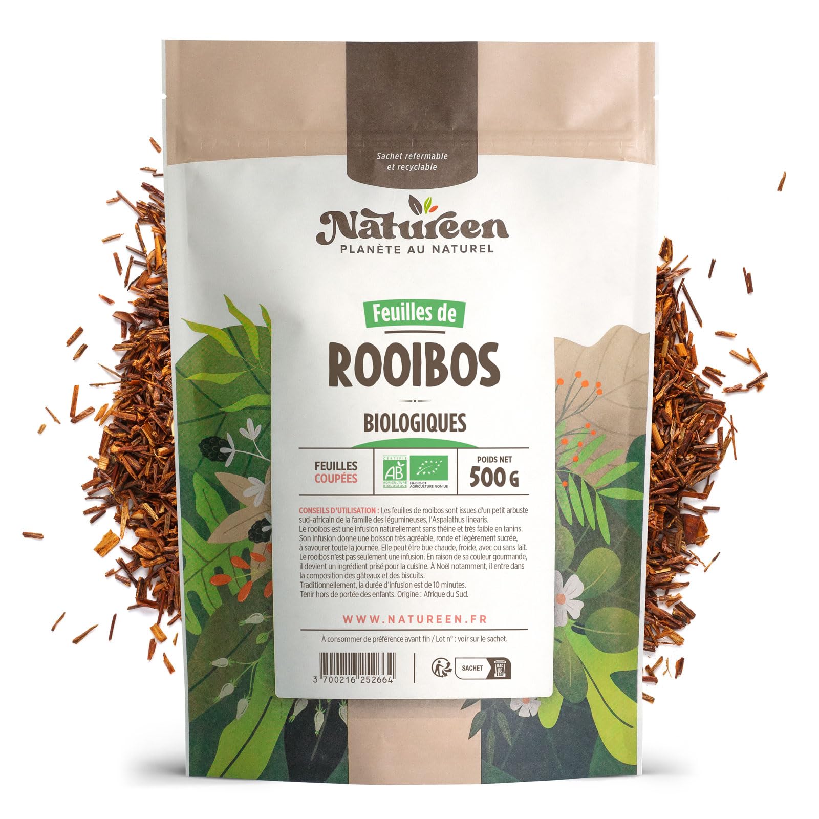 Rooibos Bio (Thé Rouge) - 500g