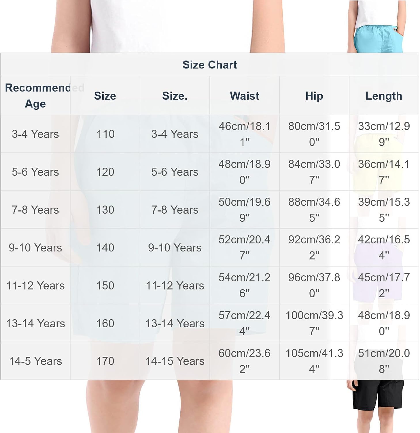 Boys Quick Dry Casual Shorts Elastic Waist Lightweight Athletic Shorts with Colorful Trim Pockets for Kids Summer Beach 3-15Y