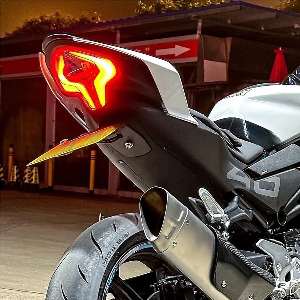 Portatarga Accessori per staffa in alluminio per supporto targa posteriore per moto per 450 SR 450SR 450sr 2022 2023 2024
