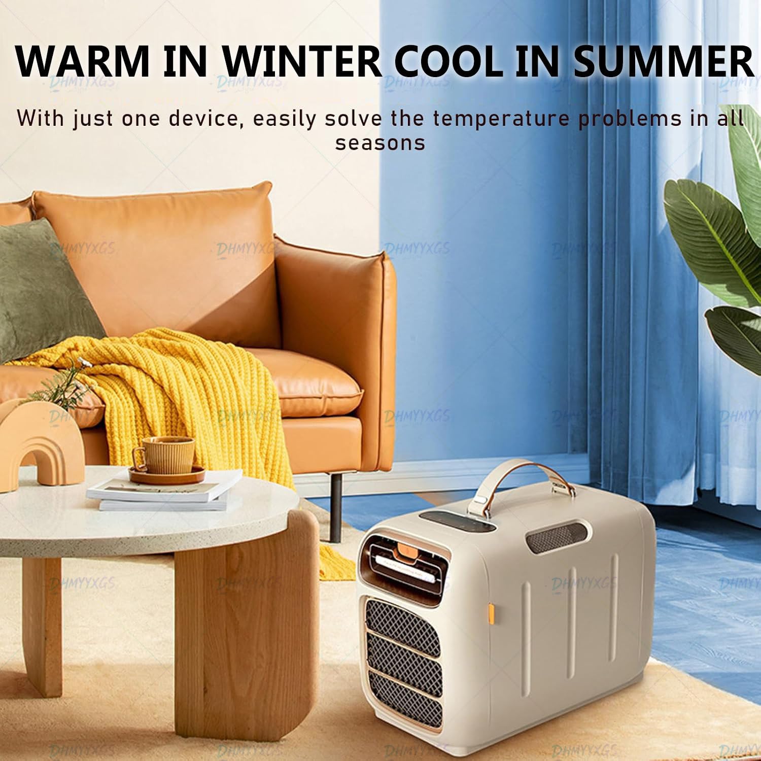 Climatiseur Camping Car,Clim Caravane Inverter Ultra-Fin,Ultra-Silencieux,Refroidissement Chauffage Déshumidification,Pour Suv Bus Camion Véhicule Tout-Terrain Refrigeration&Heating