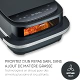 Severin Friggitrice ad aria calda Pizza & More, programmi per pizza, 10 programmi di cottura, distribuzione ottimale del calore, forma extra larga, con finestra di visualizzazione, 4 l, 2100 W, nero - 2
