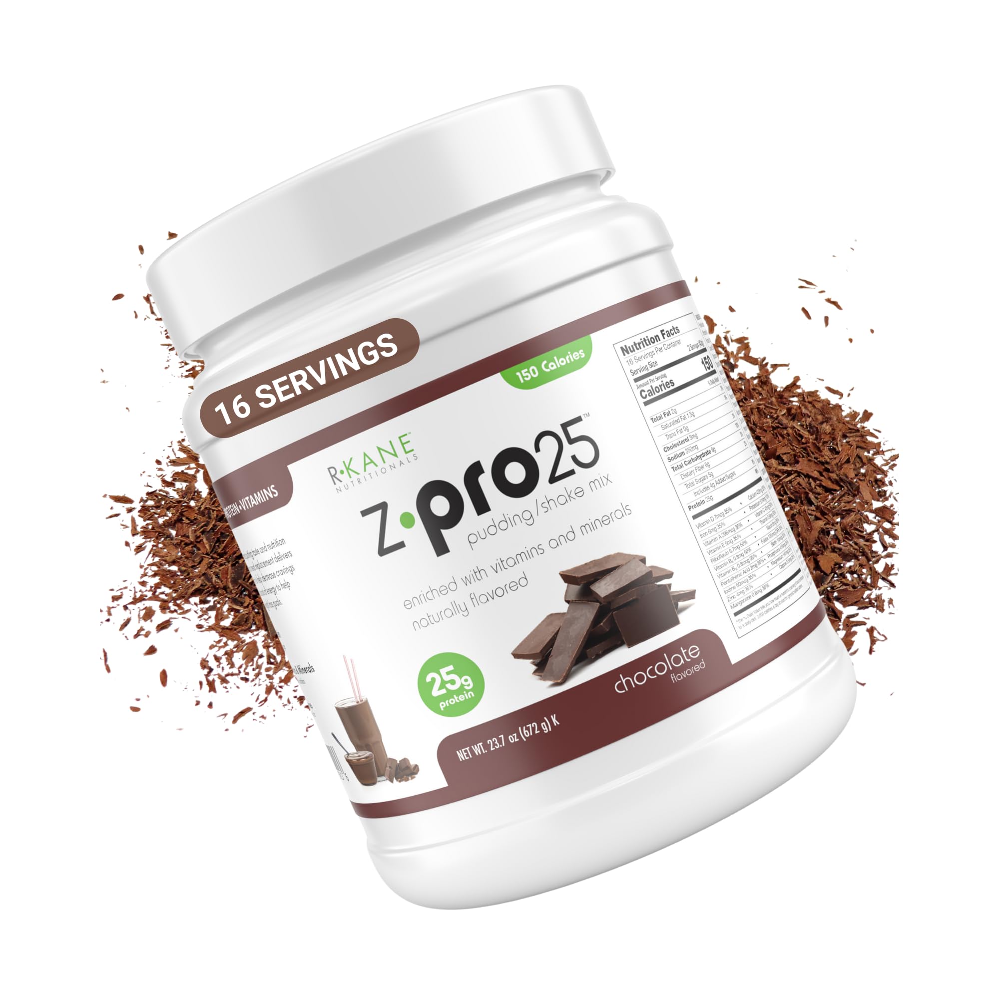 プロポン Amazon.com : Z-Pro25 Protein Powder, 23.7 oz, 16 Servings – 25g