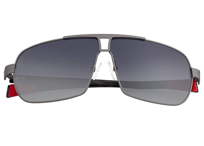 Buy Breed Sagittarius Titanium Sunglasses - Gunmetal/Black (BSG032GM) at Amazon.in