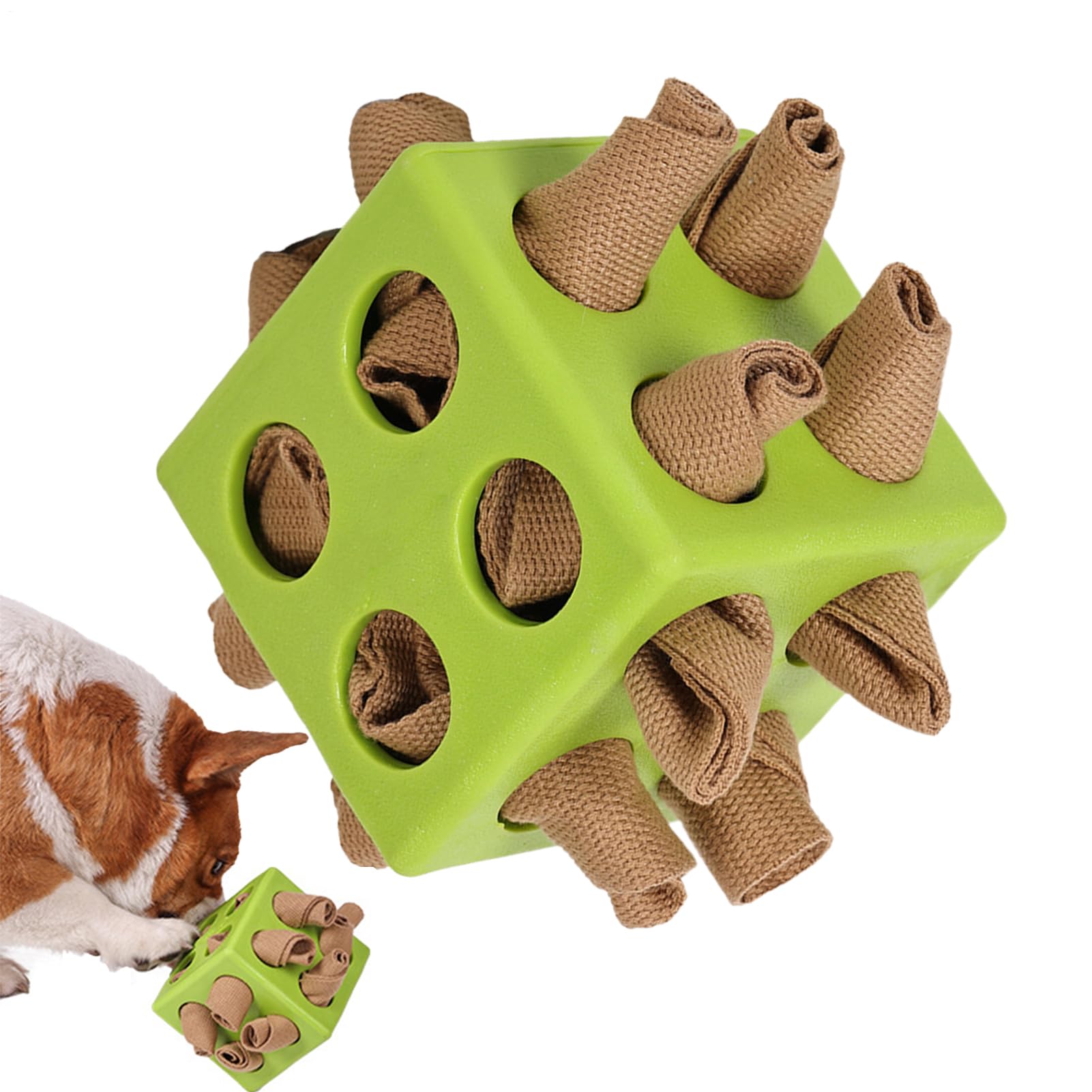 Boule de recherche olfactive contre l'ennui du chien - Solution anti-glouton et stress intérieur
