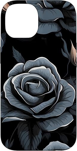 Miniatura 4 de Funda para iPhone 1212 Pro Black Rose Floral Flower