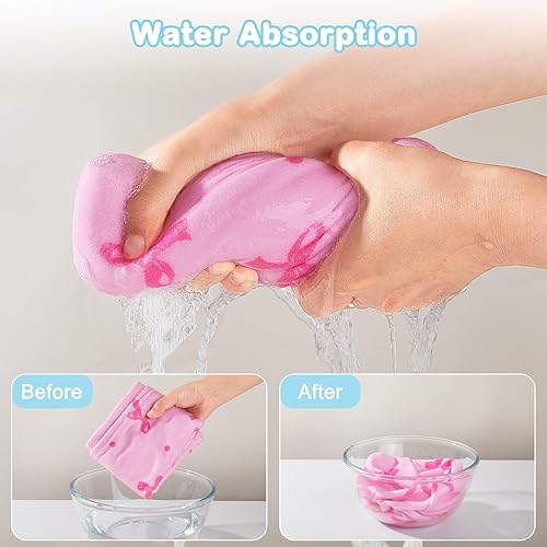 Miniatura 4 de FIOBEE Toalla de microfibra para el cabello para niños, toalla de secado rápido, turbantes absorbentes para cabello húmedo con botón, para mujeres y