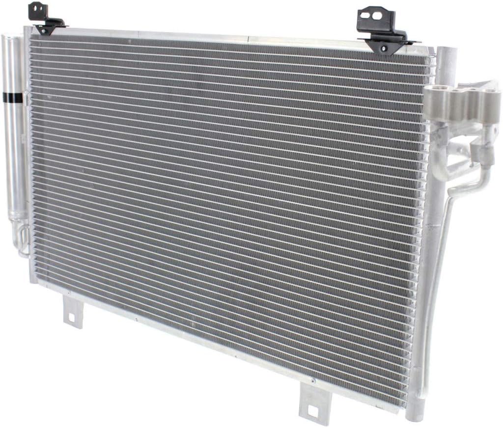 For Mazda 6/3 / 3 Sport A/C Condenser 2014 15 16 2017 | Aluminum Core Material | Parallel Flow Type | w/Receiver Drier | Sedan | Replaces DPI# 4243 | MA3030162 | GHR161480B