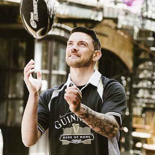 Miniatura 6 de Guinness - Camiseta de rugby con diseño de color negro
