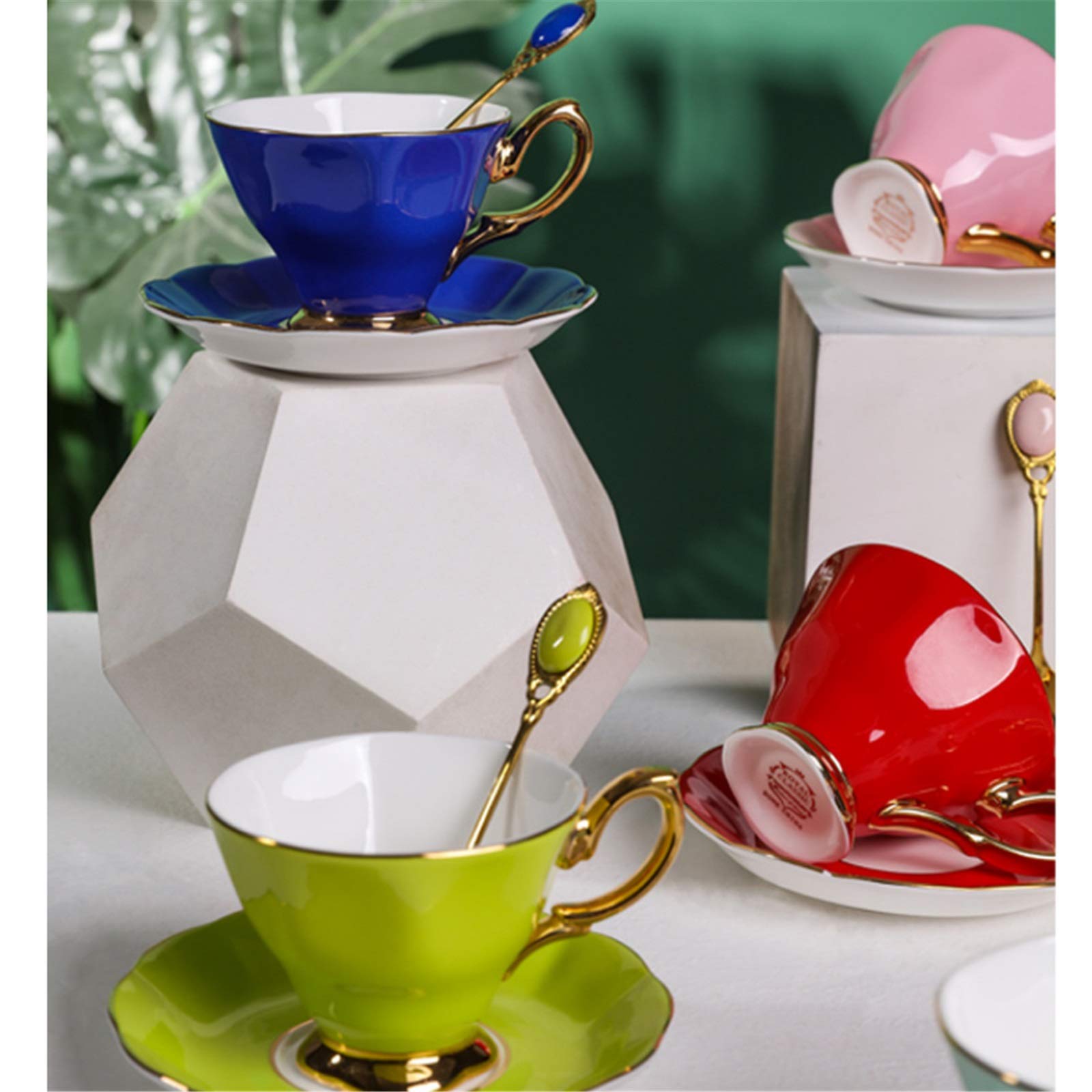 Amazon｜コーヒーカップ&ソーサーペア Coffee Cup And Saucer Set咖啡