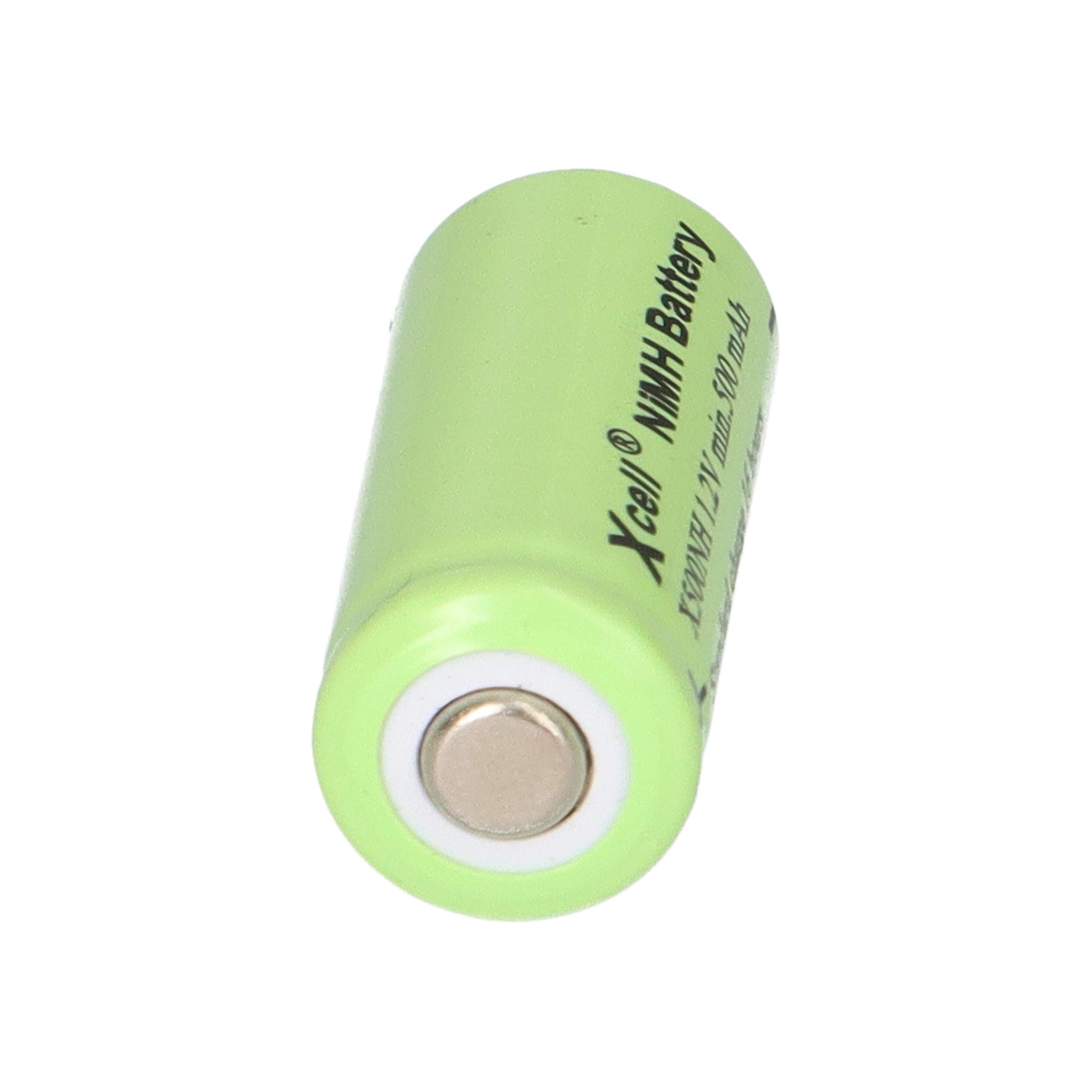 10er Sparset Akku Lady N X500NH ersetzt LR1, LR01, 4901, 4001, MX9100, 910A, E90 1,2V NI-MH 500mAh Akkuman Set