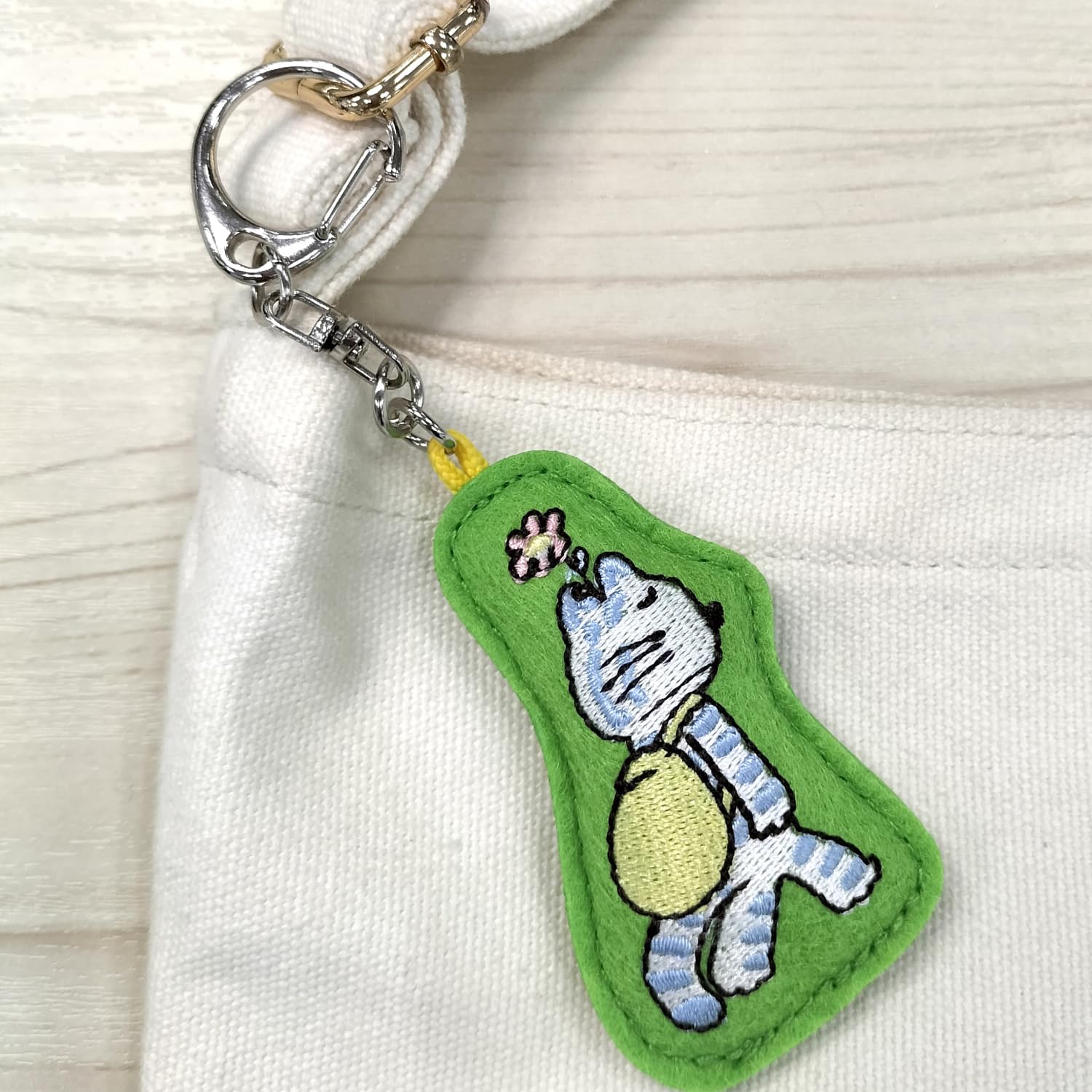 Amazon | 学研ステイフル 11ぴきのねこ キーホルダー 刺繍 キー
