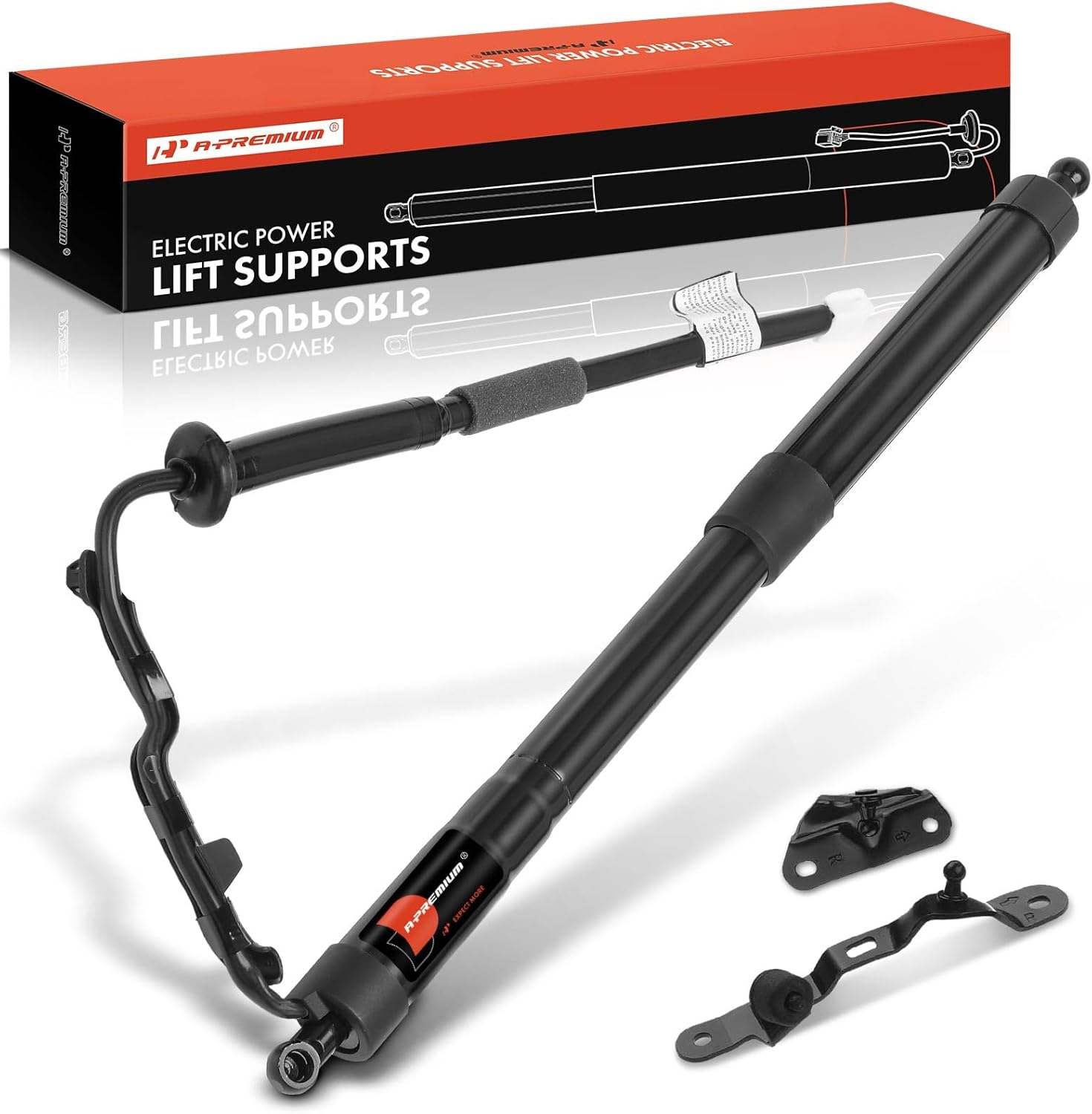 (Similar)A-Premium Rear Right Tailgate Power Hatch Lift Support Shock Struct Compatible with Select Toyota Models - RAV4 2013 2014 2015 2016 2017 2018 Sport Utility Liftgate Actuator - Replace# 6891009010 Rear Passenger