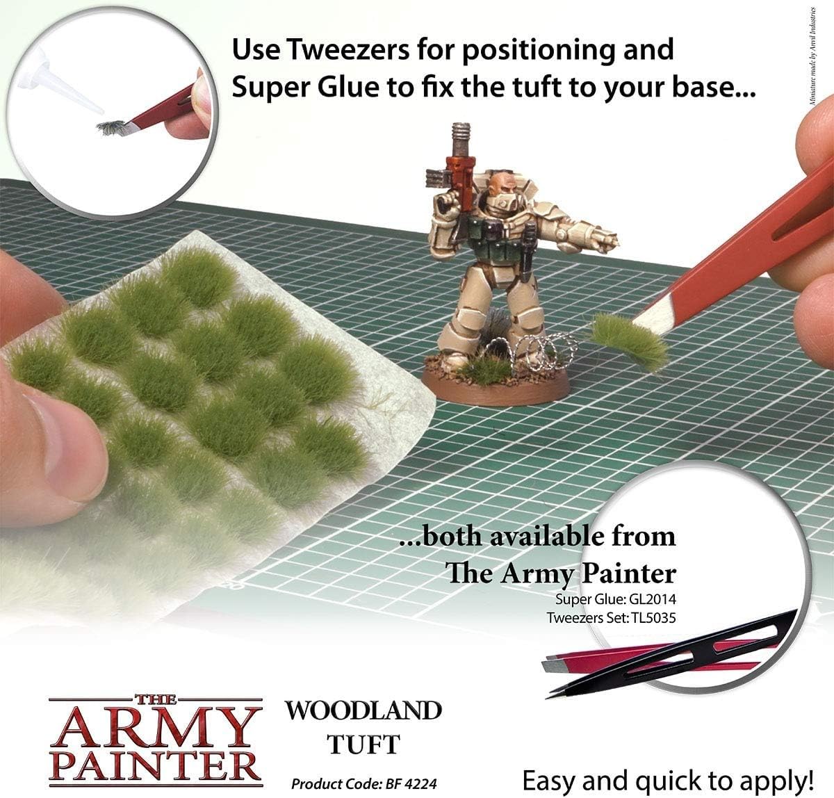 The Army Painter - Jungle Tuft | 3 verschillende maten | voor een realistisch resultaat | landschapsmodellering