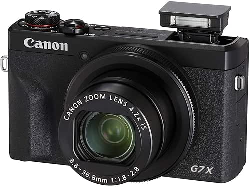 Canon Powershot G7 X Mark Iii Digital Camera (Black)