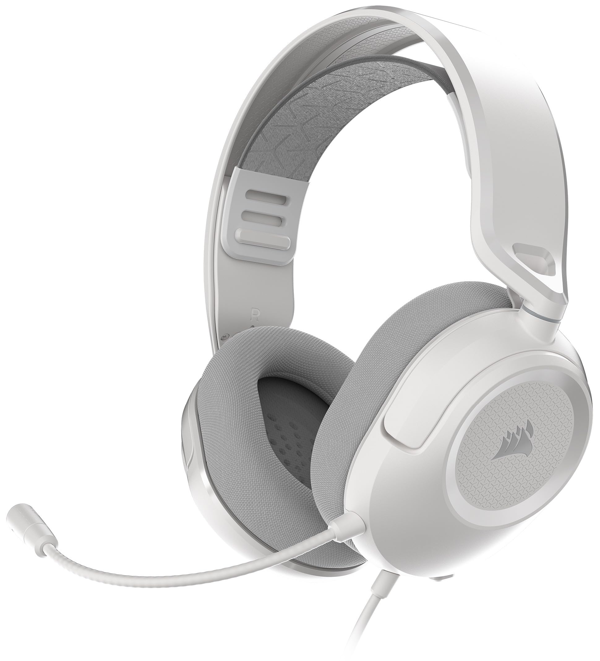 Amazon.co.jp: CORSAIR HS35 v3 ゲーミングヘッドセット – ホワイト CA