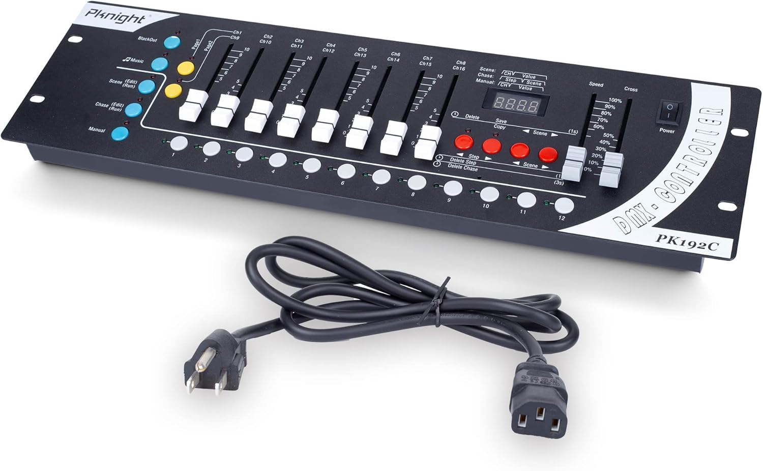 Pknight DMX Light Controller,192ch DMX Lighting Console